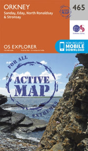 Os Active 465 Orkney - Sanday Eday Norh By Ordnance Survey