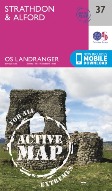 Landranger Active 37 Strathdon Alford