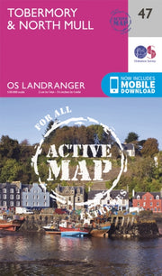 Landranger Active 47 Tobermory North Mul