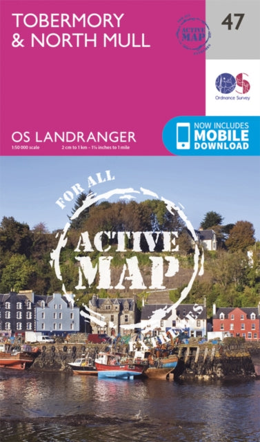 Landranger Active 47 Tobermory North Mul