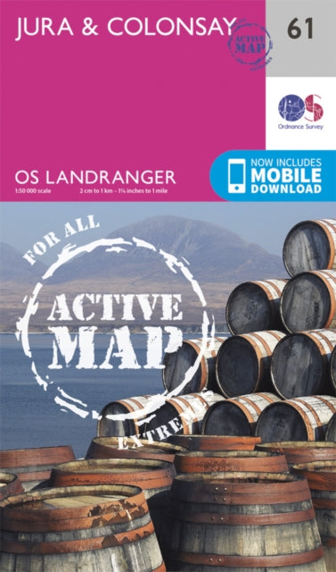 Landranger Active 61 Jura Colonsay