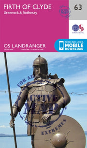 Landranger Active 63 Firth Of Clyde Gree By Unknown