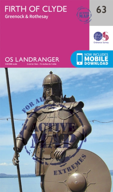 Landranger Active 63 Firth Of Clyde Gree