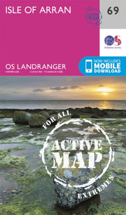 Landranger Active 69 Isle Of Arran By Landranger Active 69 Isle Of Arran