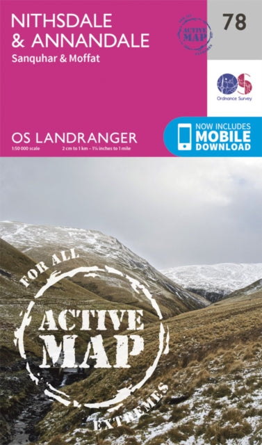 Landranger Active 78 Nithsdale Annandale