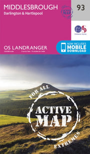 Landranger Active 93 Middlesbrough Darli