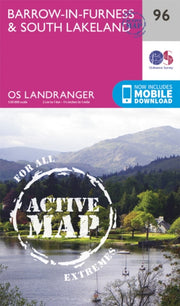 Landranger Active 96 Barrowinfurness Sou