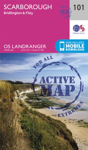 Landranger Active 101 Scarborough Bridli By Ordnance Survey