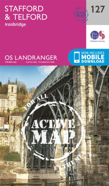 Landranger Active 127 Stafford Telford I