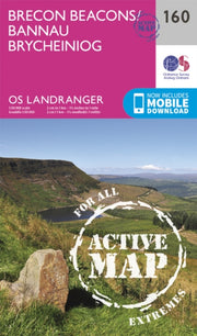 Landranger Active 160 Brecon Beacons