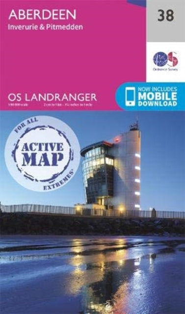 Landranger Active 38 Aberdeen Inverurie