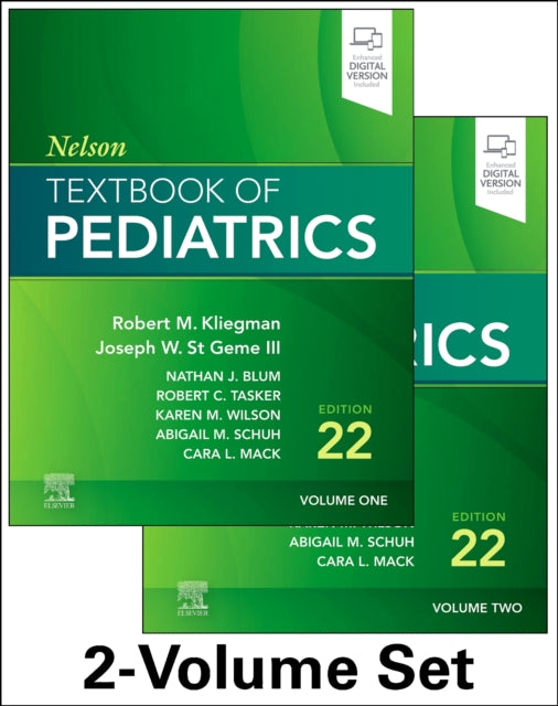 Nelson Textbook Of Pediatrics 2volume Se By Kliegman,robert M.