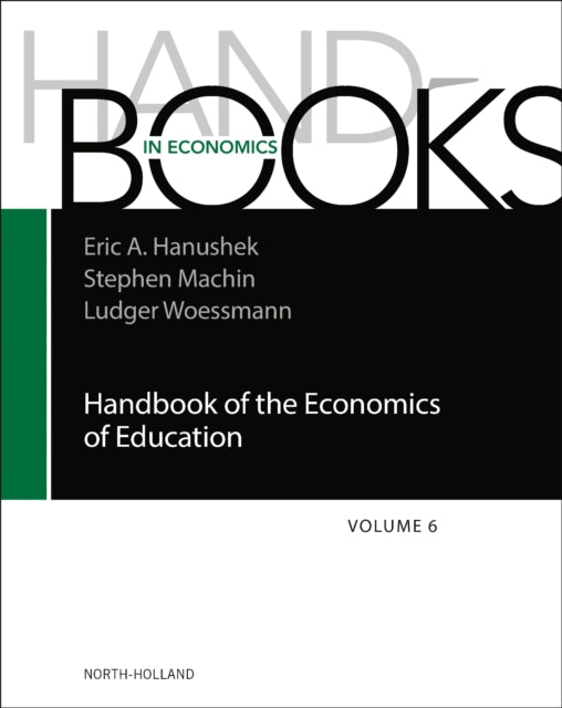 Handbook Of The Economics Of Education6