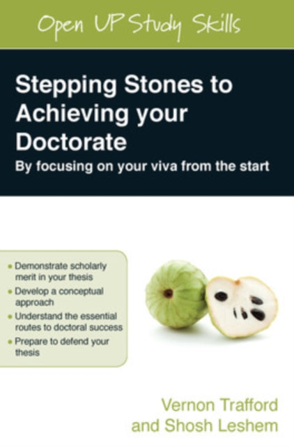 Stepping Stones/achieving Your Doctorate