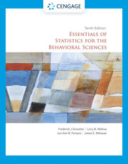 Essentials Of Statistics For The Behavio
