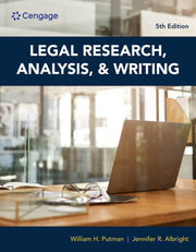 Legal Research Analysis Writing