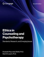 Ethics In Counseling And Psychotherapy