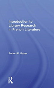 Introduction To Library Research In Fren