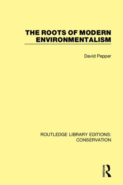 Roots Of Modern Environmentalism