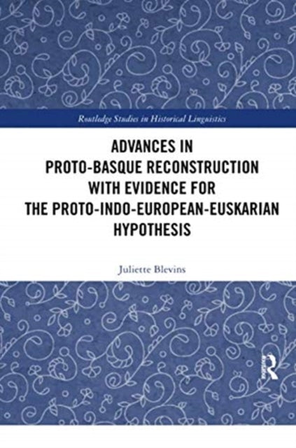 Blevins Advances In Proto-basque Re
