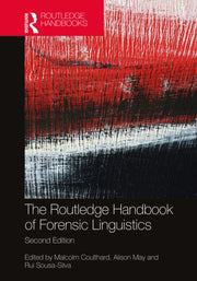 Routledge Handbook Of Forensic Ling