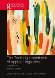 Routledge Handbook Of Applied Linguisti By Wei  Li