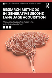 Research Methods In Generative Second L