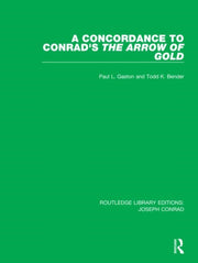 Concordance To Conrads The Arrow Of Gold