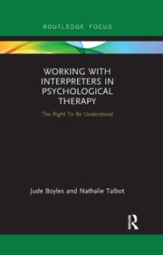 Working With Interpreters In Psychologic
