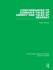 Concordances To Conrads Tales Of Unrest