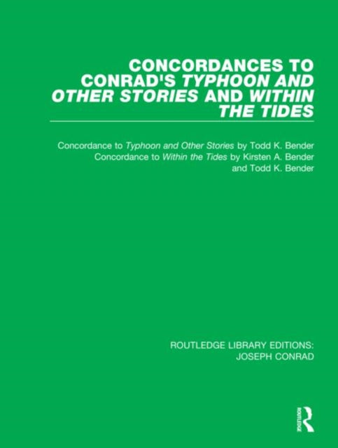 Concordances To Conrads Typhoon & Other