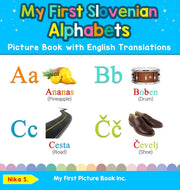 My First Slovenian Alphabets Picture Boo