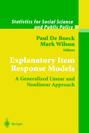 Explanatory Item Response Models : A Gen