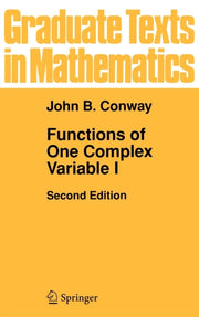 Functions Of One Complex Variable I