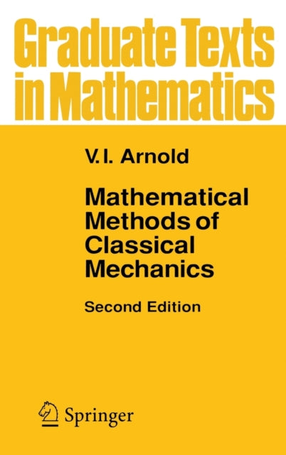 Mathematical Methods Of Classical Mechan