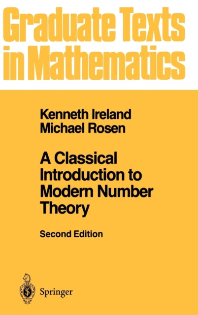 Classical Introduction To Modern Number By Ireland