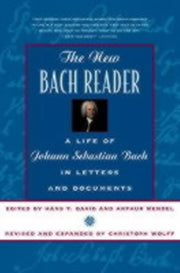 New Bach Reader By David, Hans T (ed)