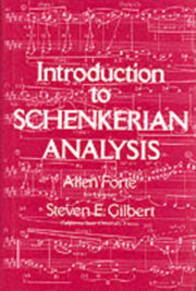 Introduction To Schenkerian Analysis
