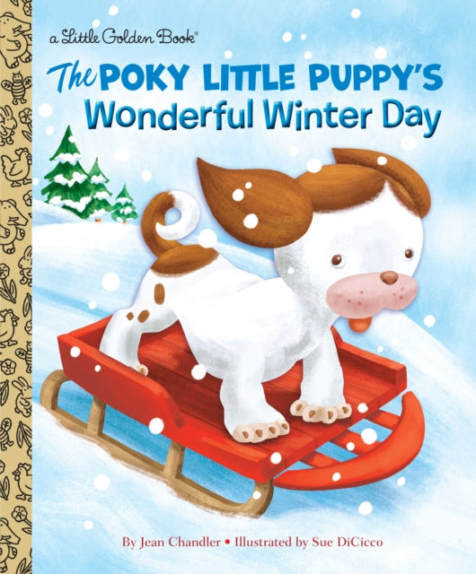 Poky Little Puppys Wonderful Winter Day By Chandler, Jean