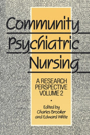Community Psychiatric Nursing: A Researc