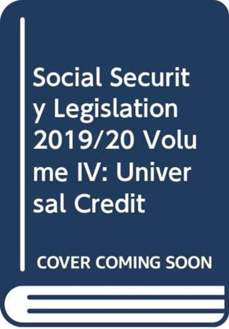 Social Security Legislation Volume 5 Uni