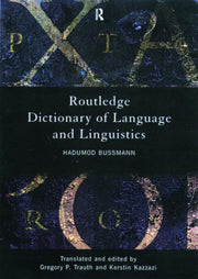 Routledge Dictionary Of Language And Lin