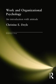 Work And Organizational Psychology