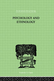Psychology & Ethnology
