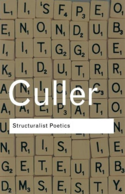 Culler Structuralist Poetics