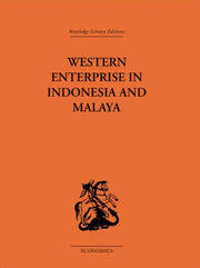 Western Enterprise In Indonesia & Malays