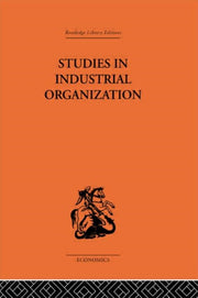 Studies In Industrial Organization