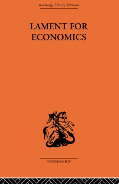 Lament For Economics