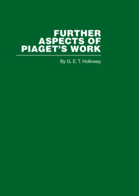 Further Aspects Of Piagets Work