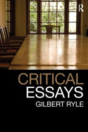 Critical Essays: Collected Papers Volume